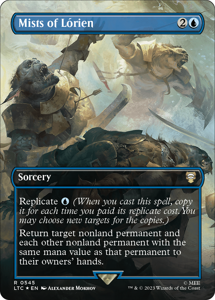 Mists of Lórien (LTC-545) (Borderless) (Surge Foil)