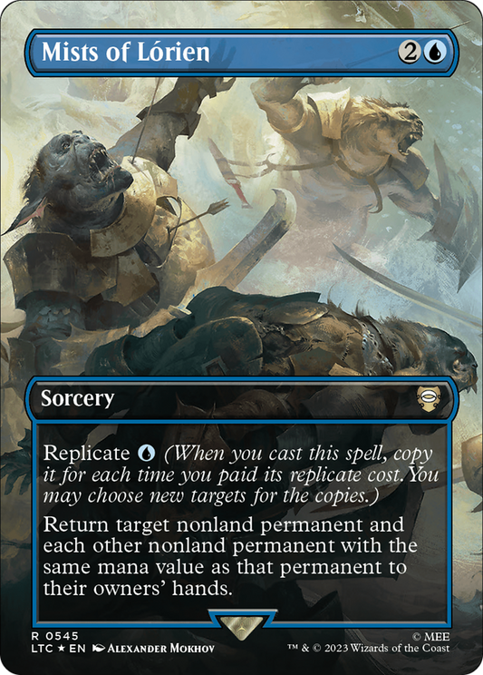 Mists of Lórien (LTC-545) (Borderless) (Surge Foil)