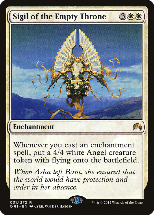 Sigil of the Empty Throne (ORI-031) (Foil)