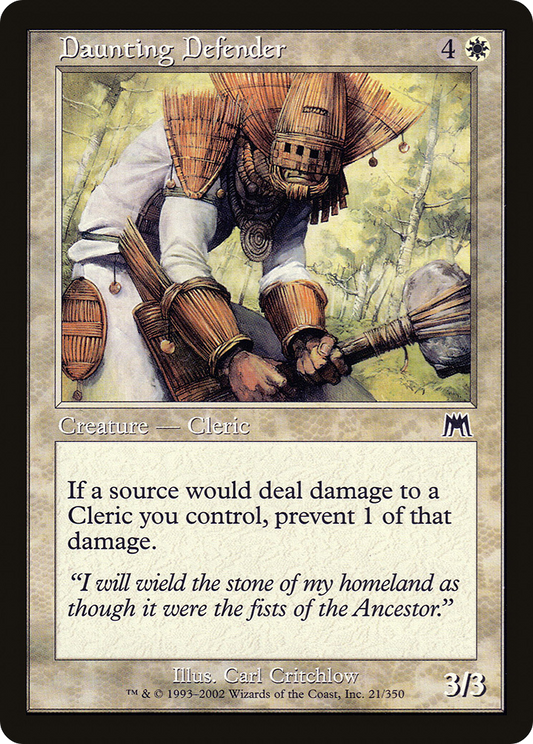 Daunting Defender (ONS-021) (Foil)