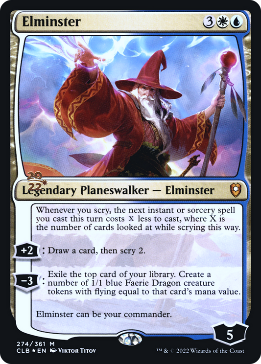 Elminster (PRE-274S) (Foil)