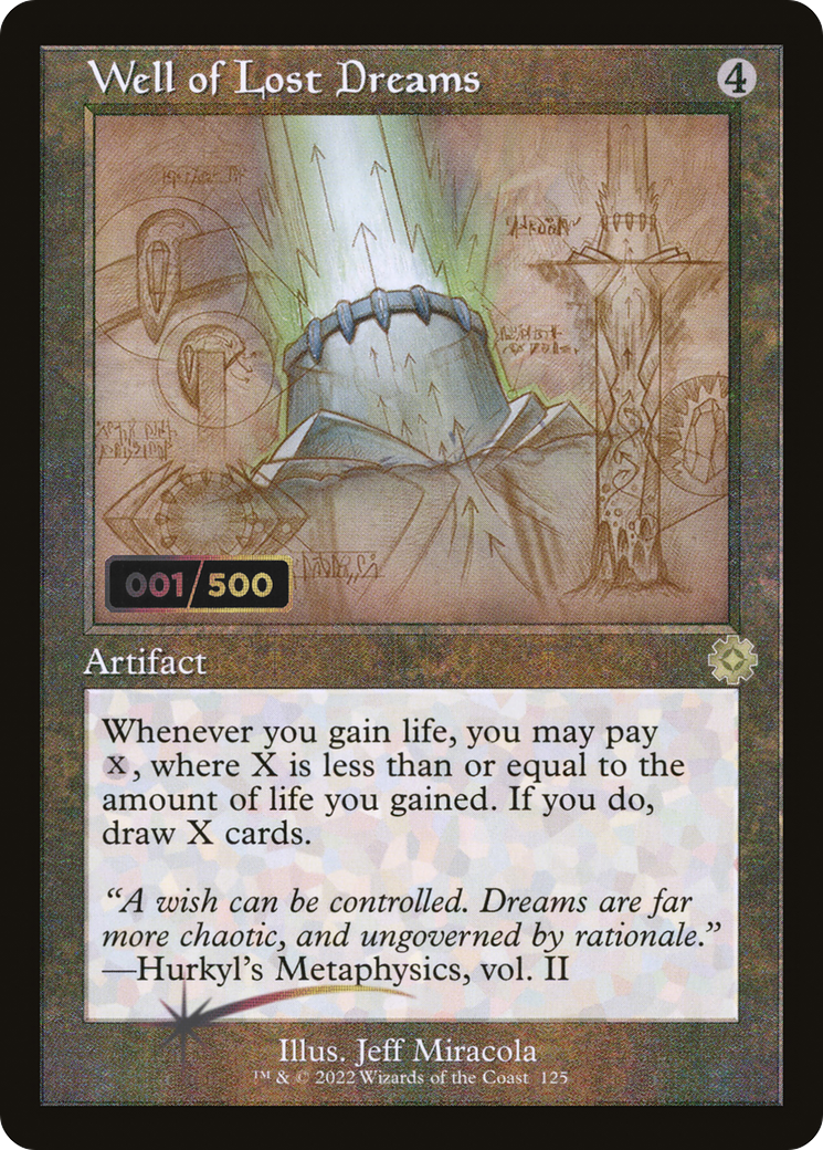 Well of Lost Dreams (BRR-125Z) (Foil) (Serialized)
