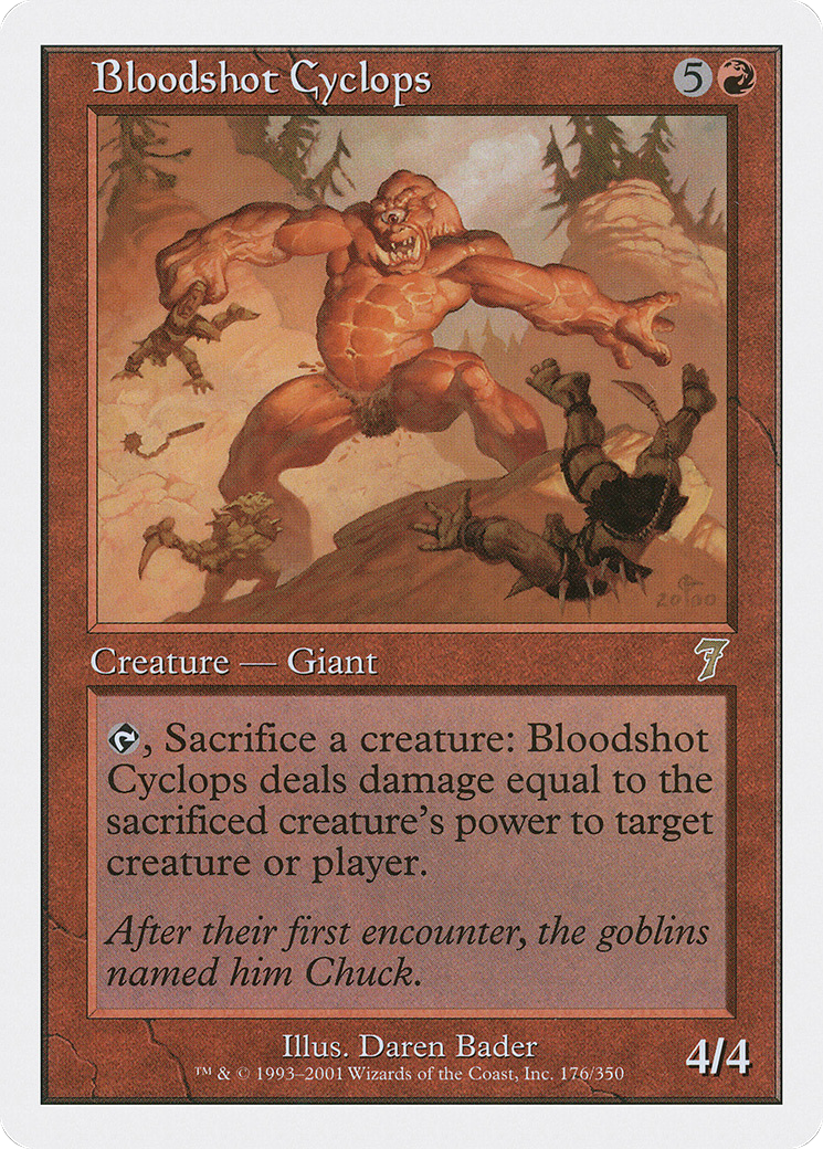 Bloodshot Cyclops (7ED-176)