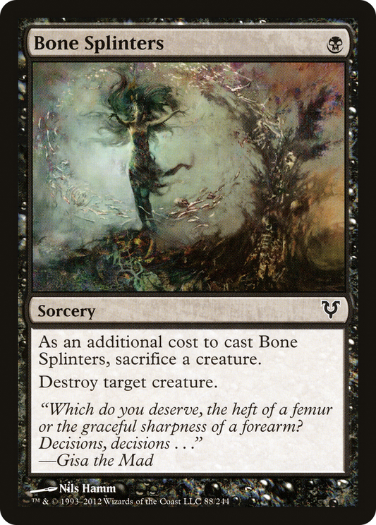 Bone Splinters (AVR-088) (Foil)