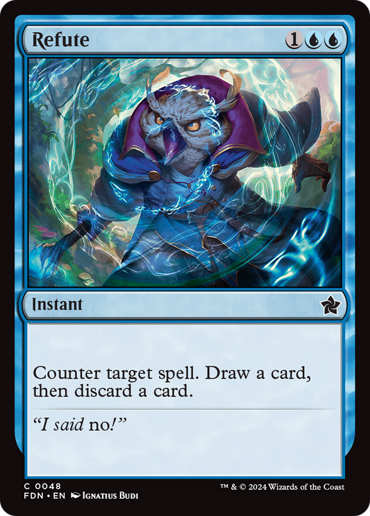Refute (FDN-048) (Foil)