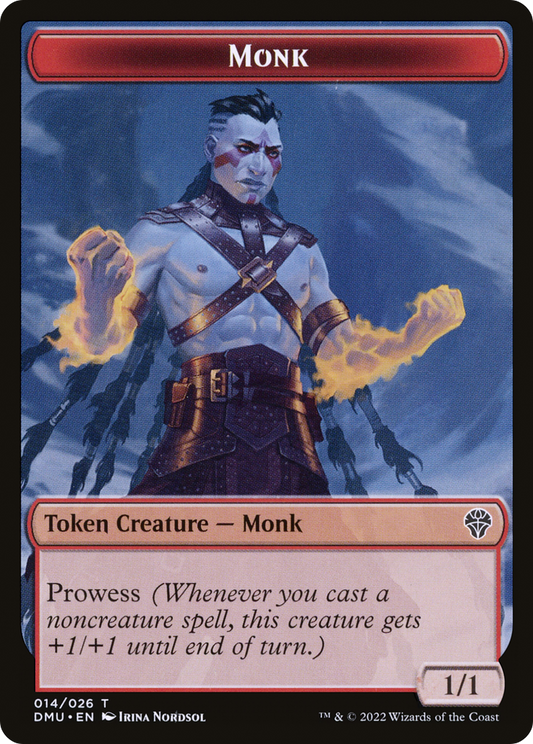 Monk Token (DMU-014) (Foil)