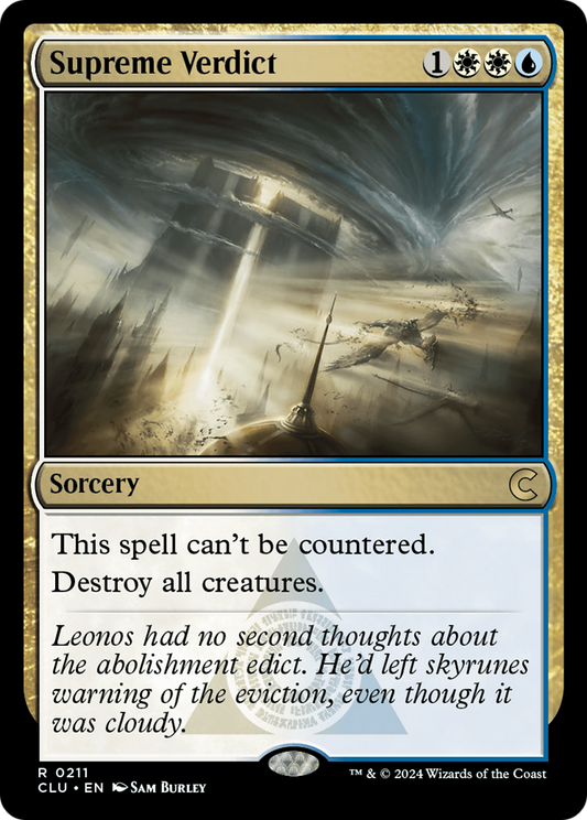 Supreme Verdict (CLU-211)