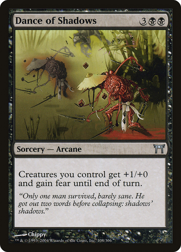 Dance of Shadows (CHK-108) (Foil)