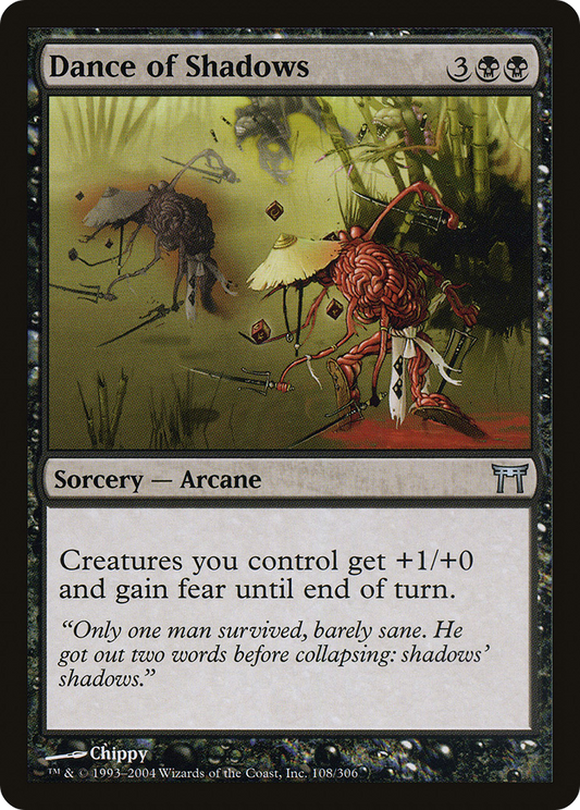 Dance of Shadows (CHK-108) (Foil)