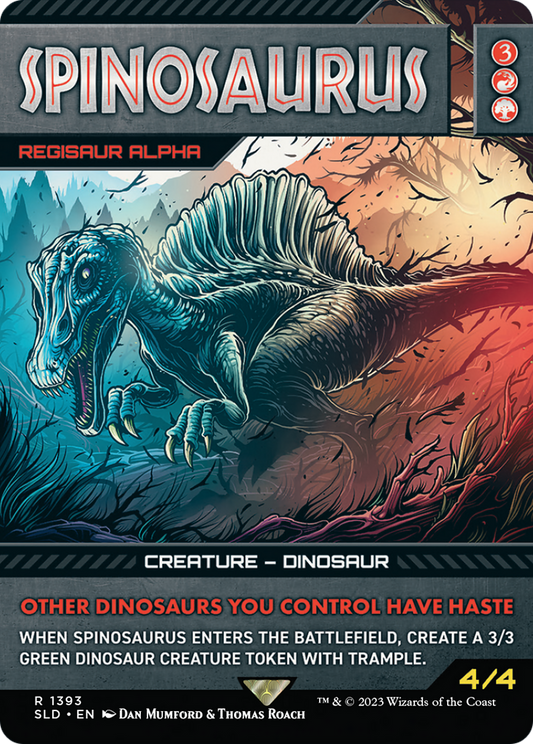 Spinosaurus / Regisaur Alpha (SLD-1393) (Borderless)