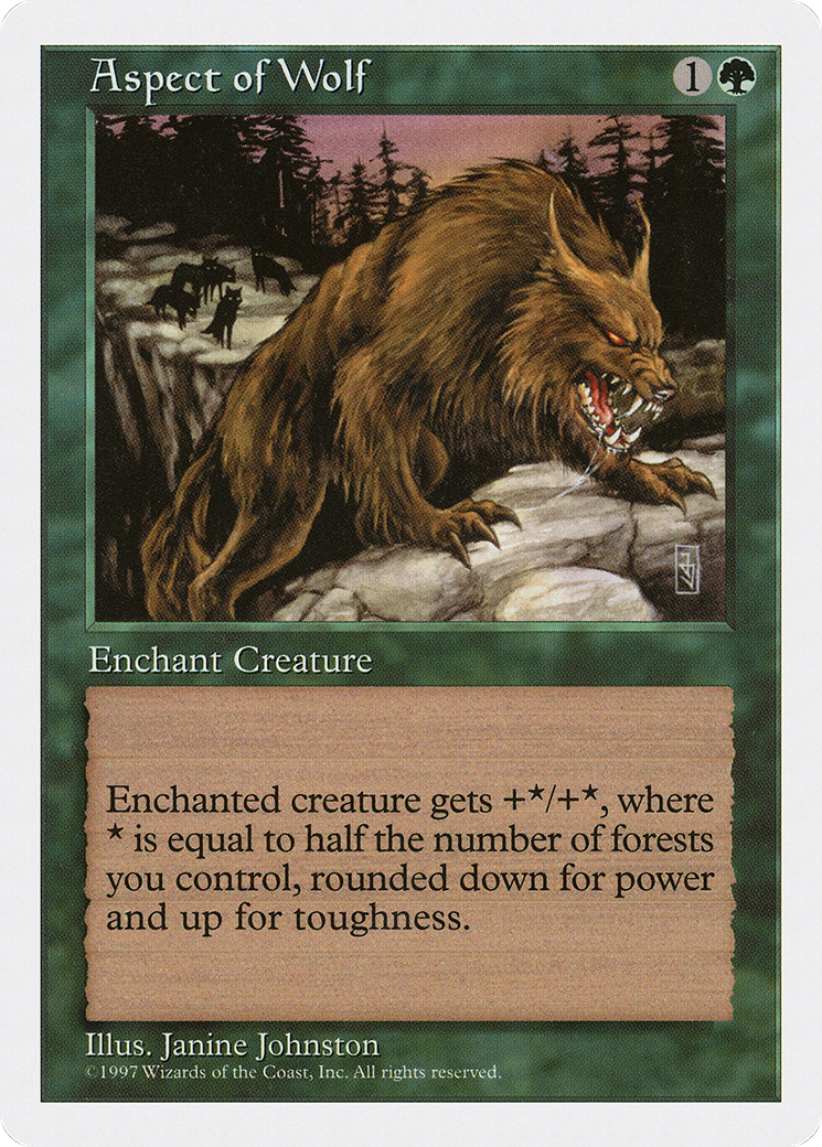 Aspect of Wolf (5ED-278)