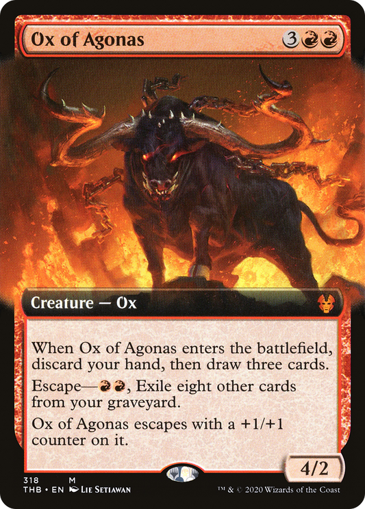 Ox of Agonas (THB-318) (Extended Art) (Foil)