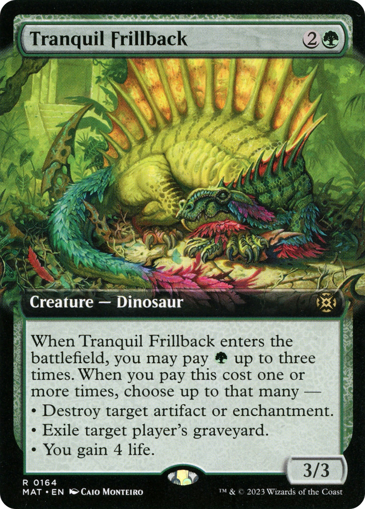 Tranquil Frillback (MAT-164) (Extended Art)
