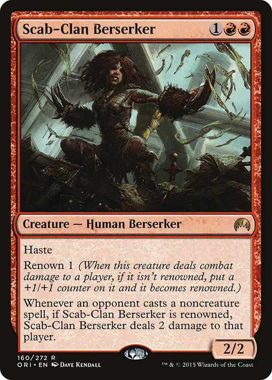 Scab-Clan Berserker (ORI-160) (Foil)