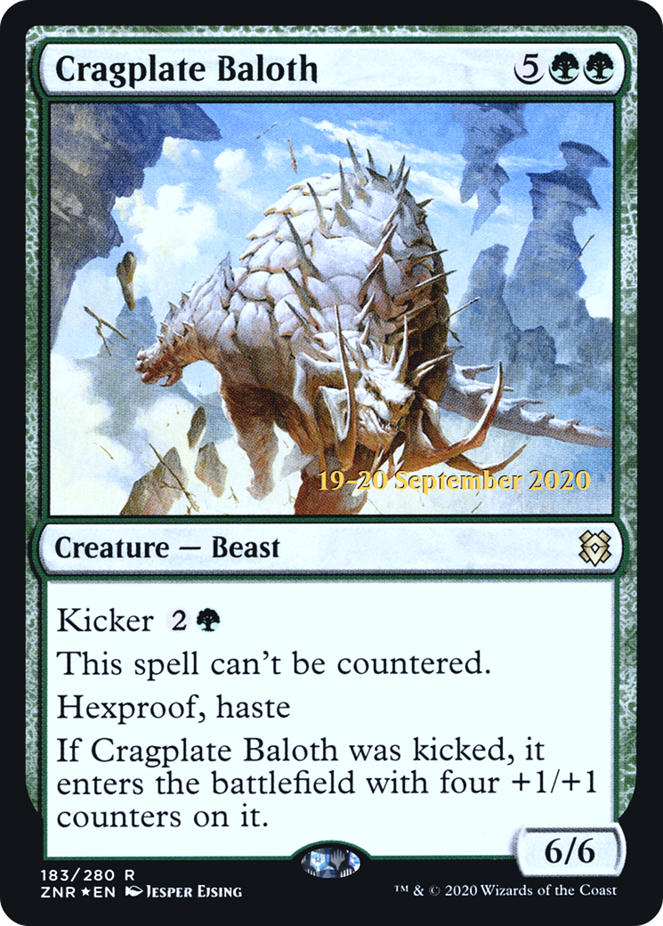 Cragplate Baloth (PRE-183S) (Foil)