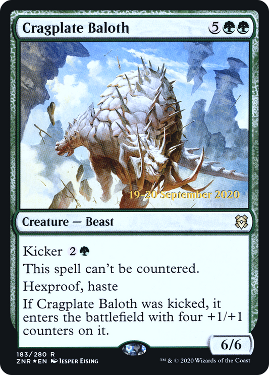 Cragplate Baloth (PRE-183S) (Foil)