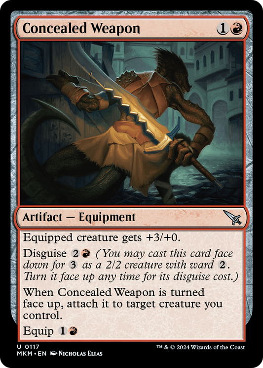 Concealed Weapon (MKM-117) (Foil)