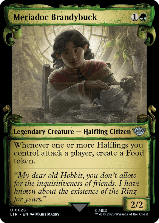 Meriadoc Brandybuck (LTR-628) (Showcase) (Scroll)
