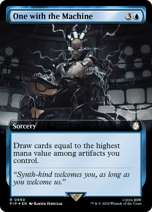 One with the Machine (PIP-990) (Extended Art) (Surge Foil)