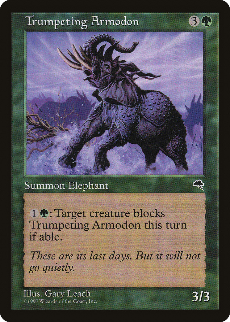 Trumpeting Armodon (TMP-262)