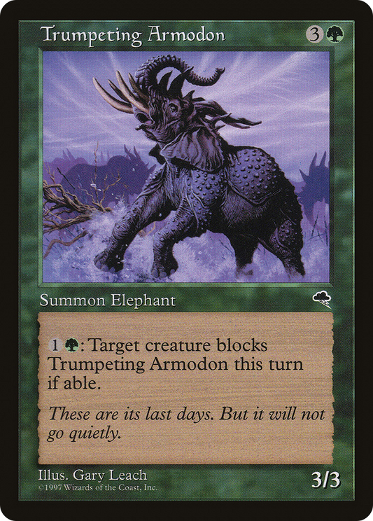Trumpeting Armodon (TMP-262)