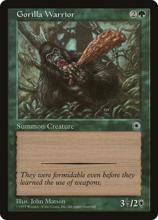 Gorilla Warrior (POR-168)