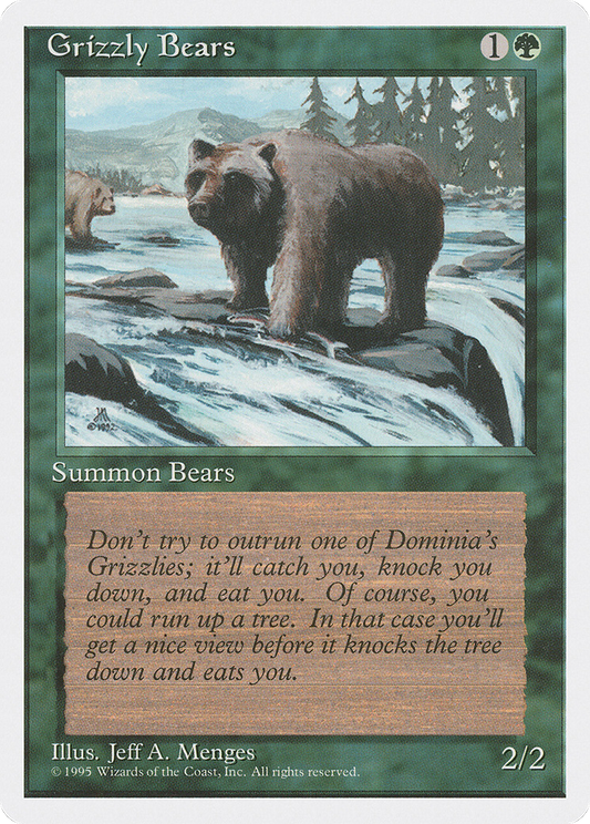 Grizzly Bears (4ED-250)