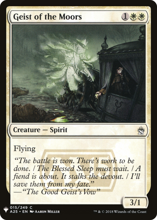 Geist of the Moors (LIST-A25-15)