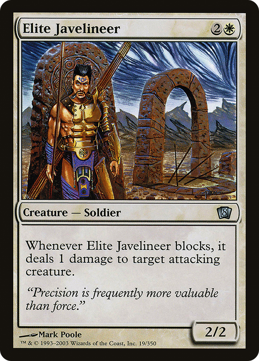 Elite Javelineer (8ED-19★) (Foil)