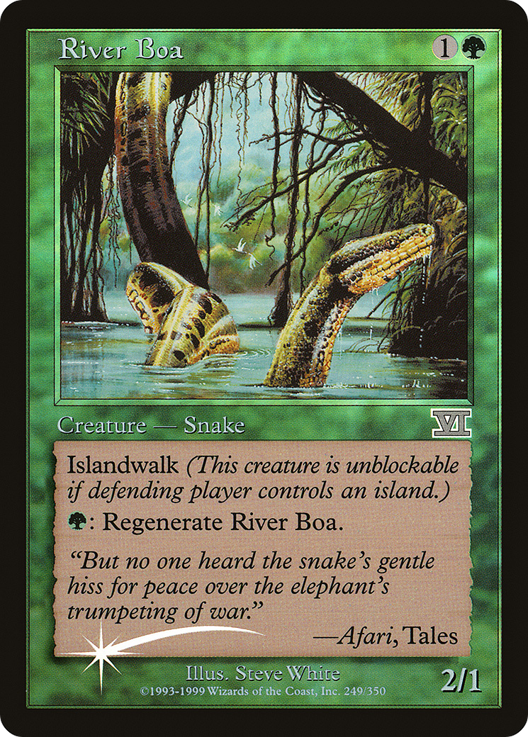 River Boa (FNM-001) (Foil)