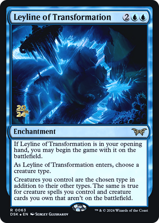 Leyline of Transformation (PRE-63S) (Foil)