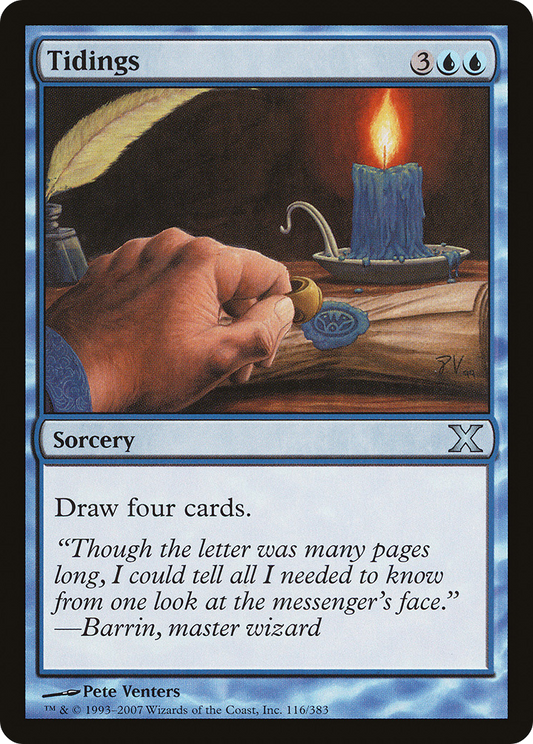 Tidings (10E-116) (Foil)