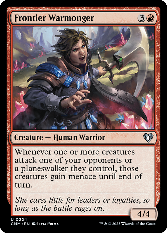 Frontier Warmonger (CMM-224) (Foil)