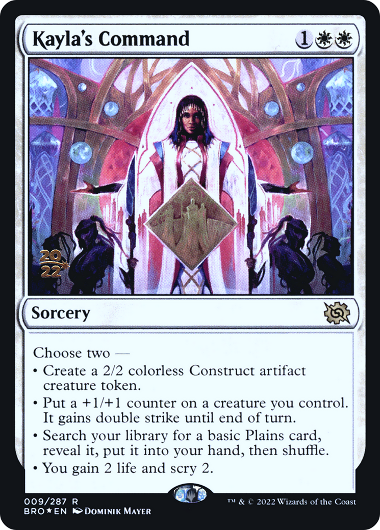 Kayla's Command (PRE-09S) (Foil)