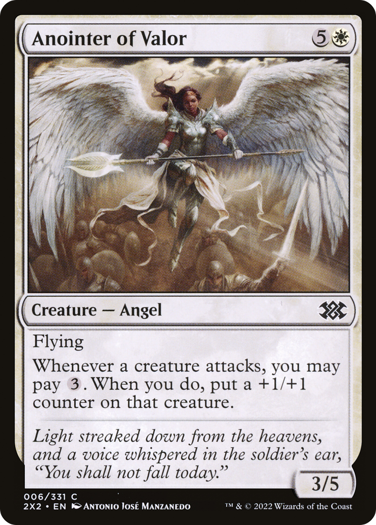 Anointer of Valor (2X2-006) (Foil)