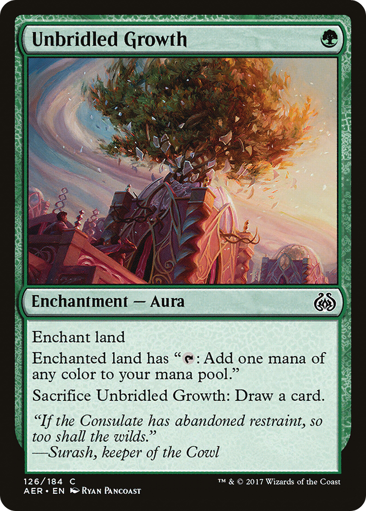 Unbridled Growth (AER-126) (Foil)