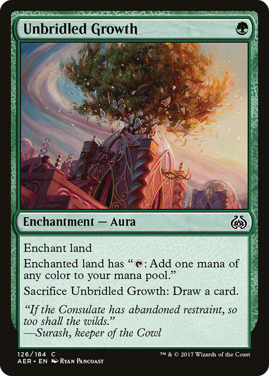 Unbridled Growth (AER-126) (Foil)