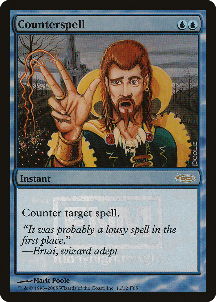 Counterspell (FNM-011) (Foil)