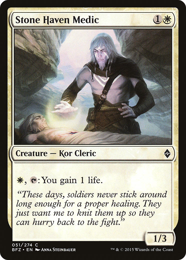 Stone Haven Medic (BFZ-051)