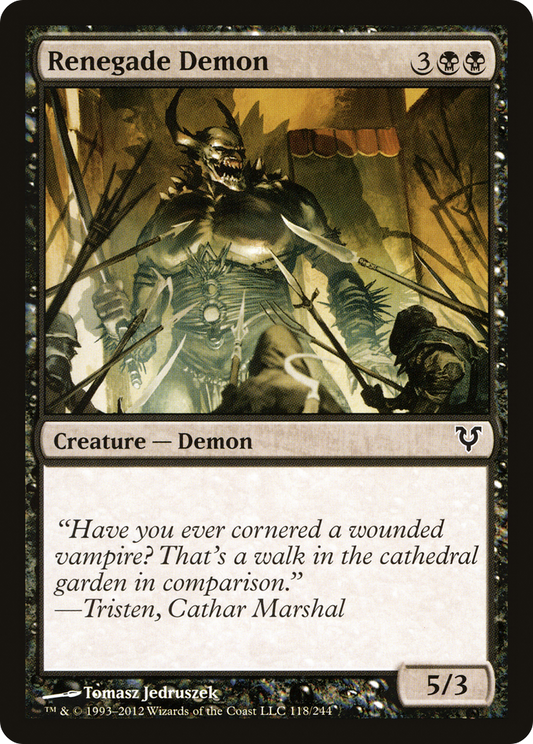 Renegade Demon (AVR-118) (Foil)