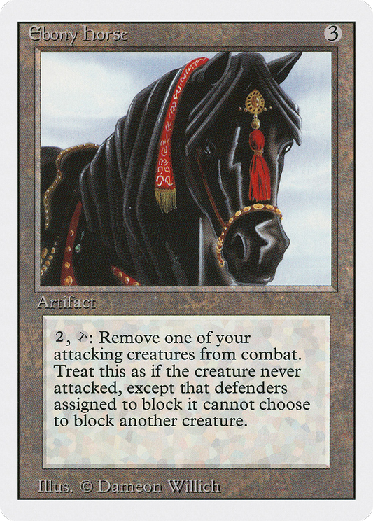 Ebony Horse (3ED-247)