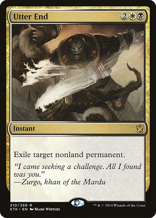 Utter End (KTK-210) (Foil)
