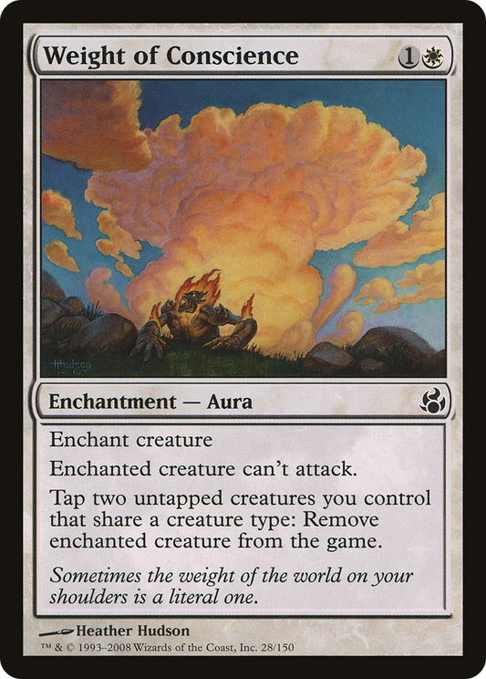 Weight of Conscience (MOR-028) (Foil)