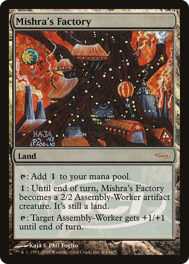 Mishra's Factory (JDG-004) (Foil)