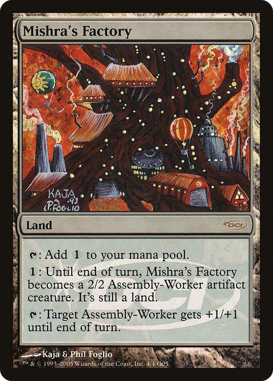 Mishra's Factory (JDG-004) (Foil)