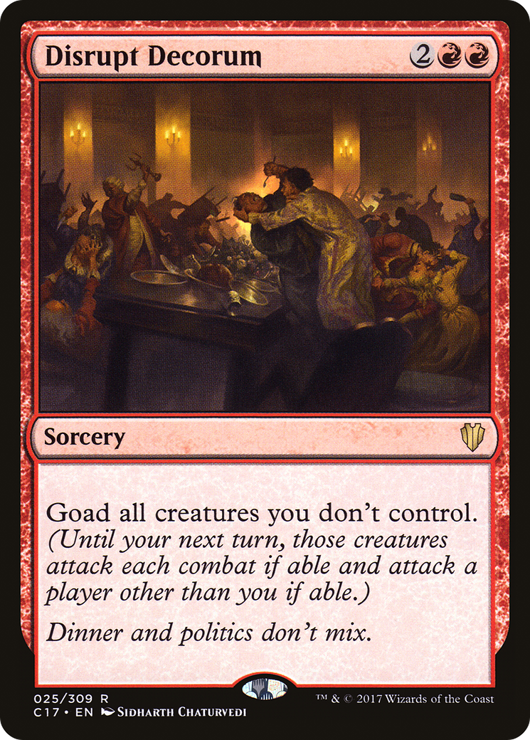 Disrupt Decorum (C17-025)