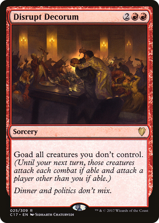 Disrupt Decorum (C17-025)