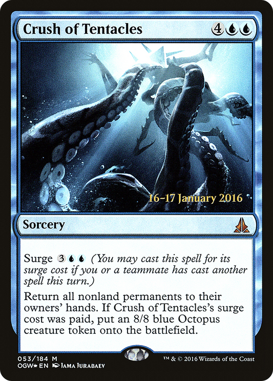 Crush of Tentacles (PRE-53S) (Foil)