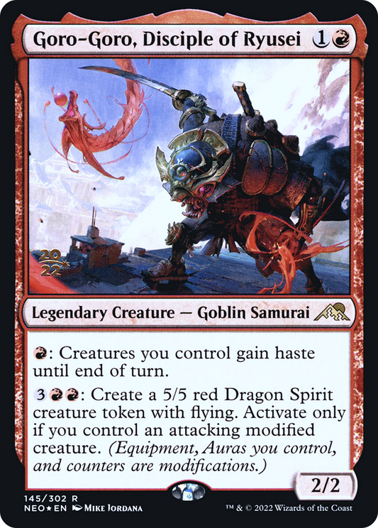 Goro-Goro, Disciple of Ryusei (PRE-145S) (Foil)