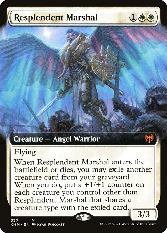 Resplendent Marshal (KHM-337) (Extended Art) (Foil)